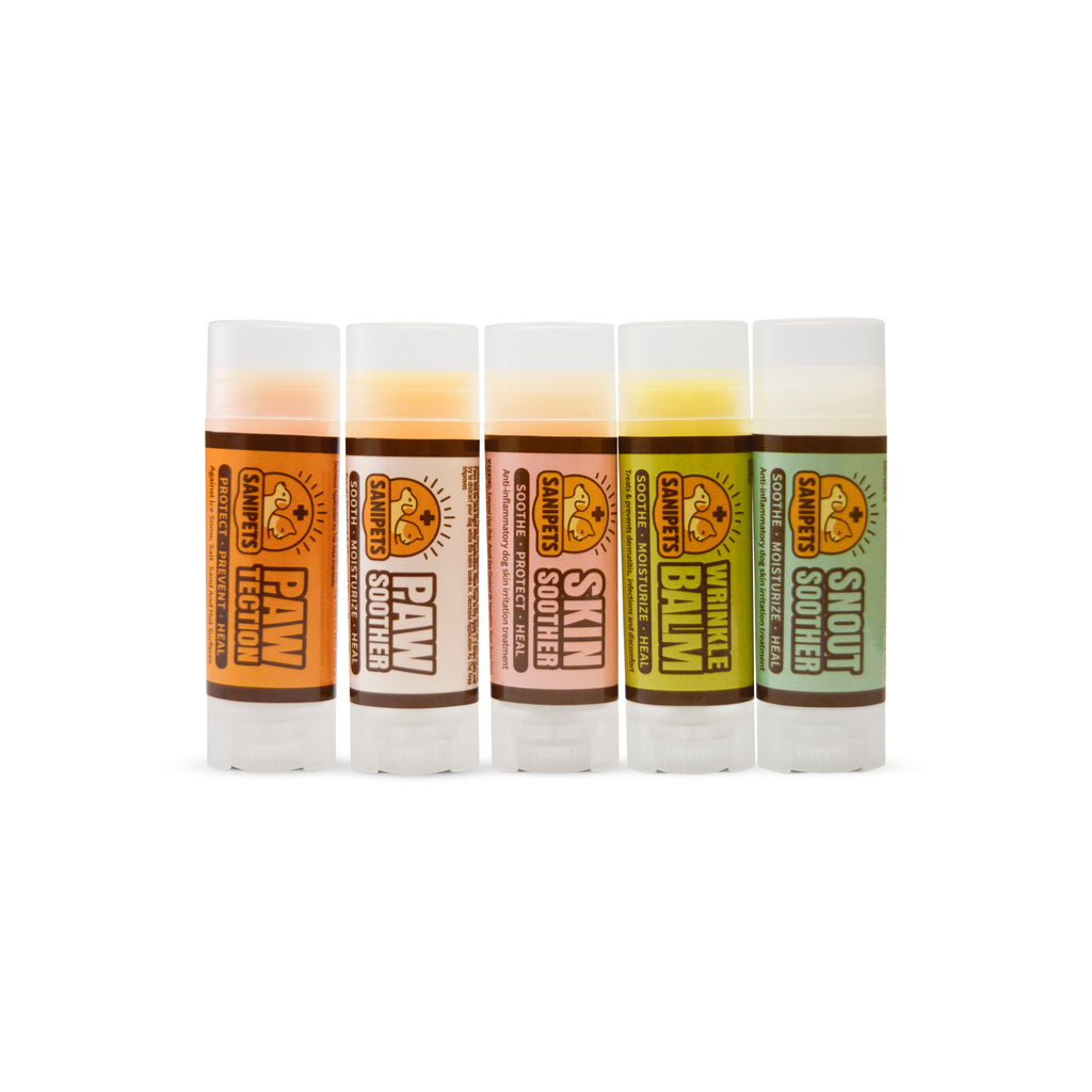 Pack 5 Bálsamos Sanipets 100% Vegano